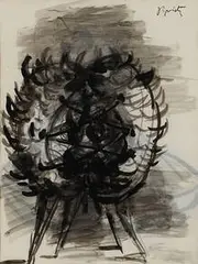 Jacques Lipchitz, Study for Spring, 1942, ink on paper