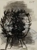 Jacques Lipchitz, Study for Spring, 1942, ink on paper