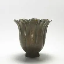 Barbour, vase, c. 1920, hand-hammered copper