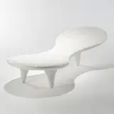 Scott Richter, Orgone chaise, 2000, lacquered fiberglass