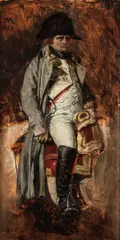 Jean-Louis-Ernest Meissonier, Study for Napoléon I in 1814, oil on panel