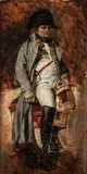 Jean-Louis-Ernest Meissonier, Study for Napoléon I in 1814, oil on panel