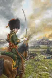 Jose Ferre Clauzel, Captain of the Chasseurs a Cheval de la Guarde Imperiale, oil on canvas