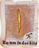 Jörg Immendorff, Komm in das Bild, 1998, Acryl und Bleistift auf Leinwand