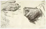 Adolph von Menzel, Handstudien
