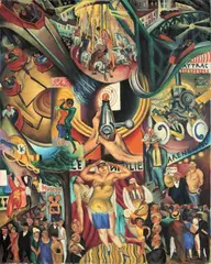 Arène du Nord by Marcel Stobbaerts, 1925, Öl auf Leinwand, sold Nov 2009