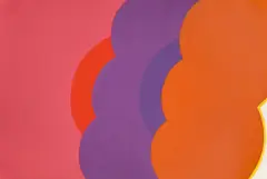 TEXMETRO RRR/2 by Georg Karl Pfahler, 1966, Öl auf Leinwand, sold Dec 2023