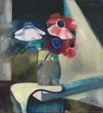 Ida Kerkovius, Stillleben mit Anemonen