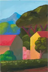Salvo, Versilia, 1991, Öl auf Karton