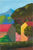 Salvo, Versilia, 1991, Öl auf Karton
