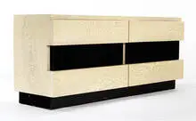 Double chest by Dan Johnson, c. 1946, Haden Hall, sold Jun 2009