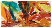 Elaine de Kooning, Bullfight, 1961, Oil on canvas