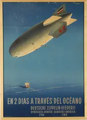 Ottomar Anton, Zeppelin poster, c. 1936