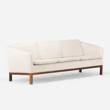 Illum Wikkelsø, sofa, c. 1965, rosewood, upholstery