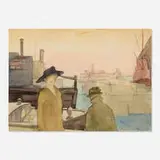 Stuart Davis, Evening on the Waterfront