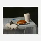 W.S. Reynolds, Apple Pie Order, oil on canvas