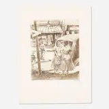 Dox Thrash, Twenty Fourth Street and Ridge Avenue, c. 1937-1939, etching