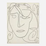 Françoise Gilot, Marianne Greenwood, 1951, graphite on paper
