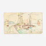 Paul Signac, Untitled (St. Tropez)