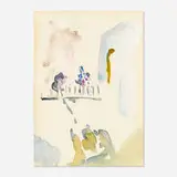 Arthur Beecher Carles, Balcony with Flowers (#158 from sketchbook)