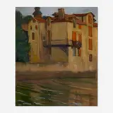 Margaret Jordan Patterson, Villa on a Waterway