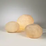 André Cazenave, lights, set of three, c. 1970, fiberglass