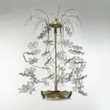 Paavo Tynell, chandelier, c. 1956, brass, wire