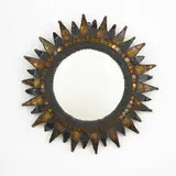 convex mirror by Line Vautrin, c. 1955, talosel, resin, mirrored glass, sold Oct 2006