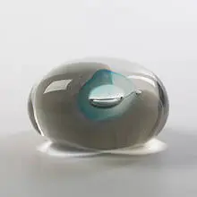 untitled by Archimede Seguso, c. 1980, internally decorated glass, sold Oct 2006