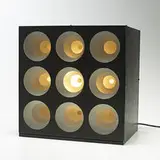 Gregorio Vardanaga, 9 Cercles Concentriques, 1969, enameled metal, plexiglas, lighting elements