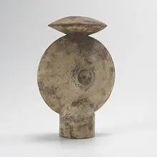 Hans Coper, vase, c. 1960, stoneware, glazed stoneware
