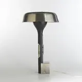 Arredoluce, table lamp, c. 1968, enameled steel, stainless steel