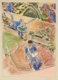 Pat DeCaro, November, 1997, pastel on paper