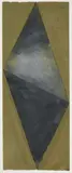 Peter Caldwell Millett, Grey Double Point, 1999, gouache on paper