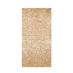 Sam Ekwurtzel, live and dead knots November 2014, 2014, engineered wood panel and eastern white pine knots