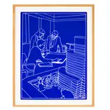 Antoni Muntadas, Meetings I-VI, 2000, Screenprints in colors, on Mylar paper, each signed in pencil and numbered 1/9