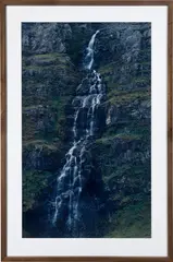 SKJAVARARFOSS ICELAND, Waterfall #3 by Axel Hütte, 2002, C-Print auf Fotopapier, im Künstlerrahmen, sold Nov 2024