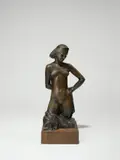 Rudolf Belling, Mädchen (Torso), 1940, Bronze mit dunkelbrauner Patina, auf Holzsockel montiert. Höhe (ohne Sockel): 33 cm (13 in.)