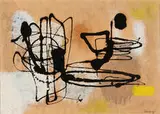 Untitled by Fritz Winter, 1951, Work on paper, sold Jun 2009