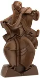 Karoly Fulop, Art Deco sculpture, Carved wood