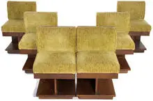 Maximilian Karp, Dining suite (7), 1950, Karp