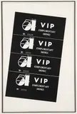 Andy Warhol, Studio 54 Complimentary Drink Invitation (FS IIIA.16), c. 1978, Screenprint