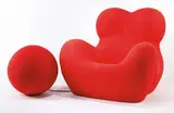 Gaetano Pesce, Donna chair and ottoman