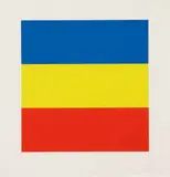 Blue/Yellow/Red by Ellsworth Kelly, 1970-73, Color screenprint, sold Jun 2009