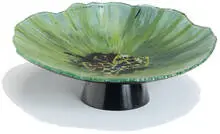 Dube, Glass bowl with stand, c. 1955, Fontana Arte