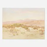 Charles Arthur Fries, A Sea of Sand, oil on canvas