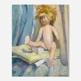 Harry Leith-Ross, Lilith, oil on board