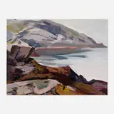 Abraham Bogdanove, View of Manana, Monhegan Island, Maine