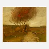 John Francis Murphy, The Road, 1906, oil on canvas