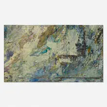 Color Note by Ernest Lawson, oil on canvas, sold Jun 2020